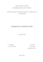 Mjerenje temperature