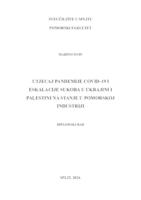 Utjecaj pandemije Covid-19 i eskalacije sukoba u Ukrajni i Palestini na stanje u pomorskoj indistriji