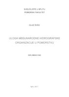 ULOGA MEĐUNARODNE HIDROGRAFSKE ORGANIZACIJE U POMORSTVU