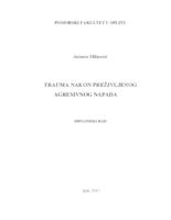 Trauma nakon proživljenog agresivnog napada