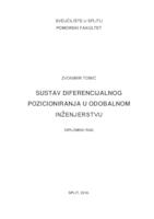 Sustav diferencionalnog pozicioniranja u odobalnom inženjerstvu