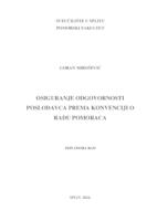 prikaz prve stranice dokumenta Osiguranje odgovornosti poslodavca prema konvenciji o radu pomoraca