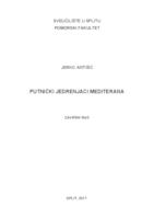 prikaz prve stranice dokumenta Putnički jedrenjaci Mediterana