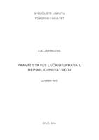 prikaz prve stranice dokumenta Pravni status lučkih uprava u Republici Hrvatskoj