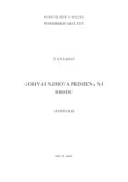 prikaz prve stranice dokumenta GORIVA I NJIHOVA PRIMJENA NA BRODU