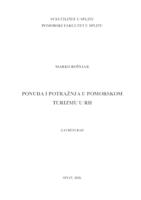 prikaz prve stranice dokumenta Ponuda i potražnja u pomorskom turizmu u Republici Hrvatskoj